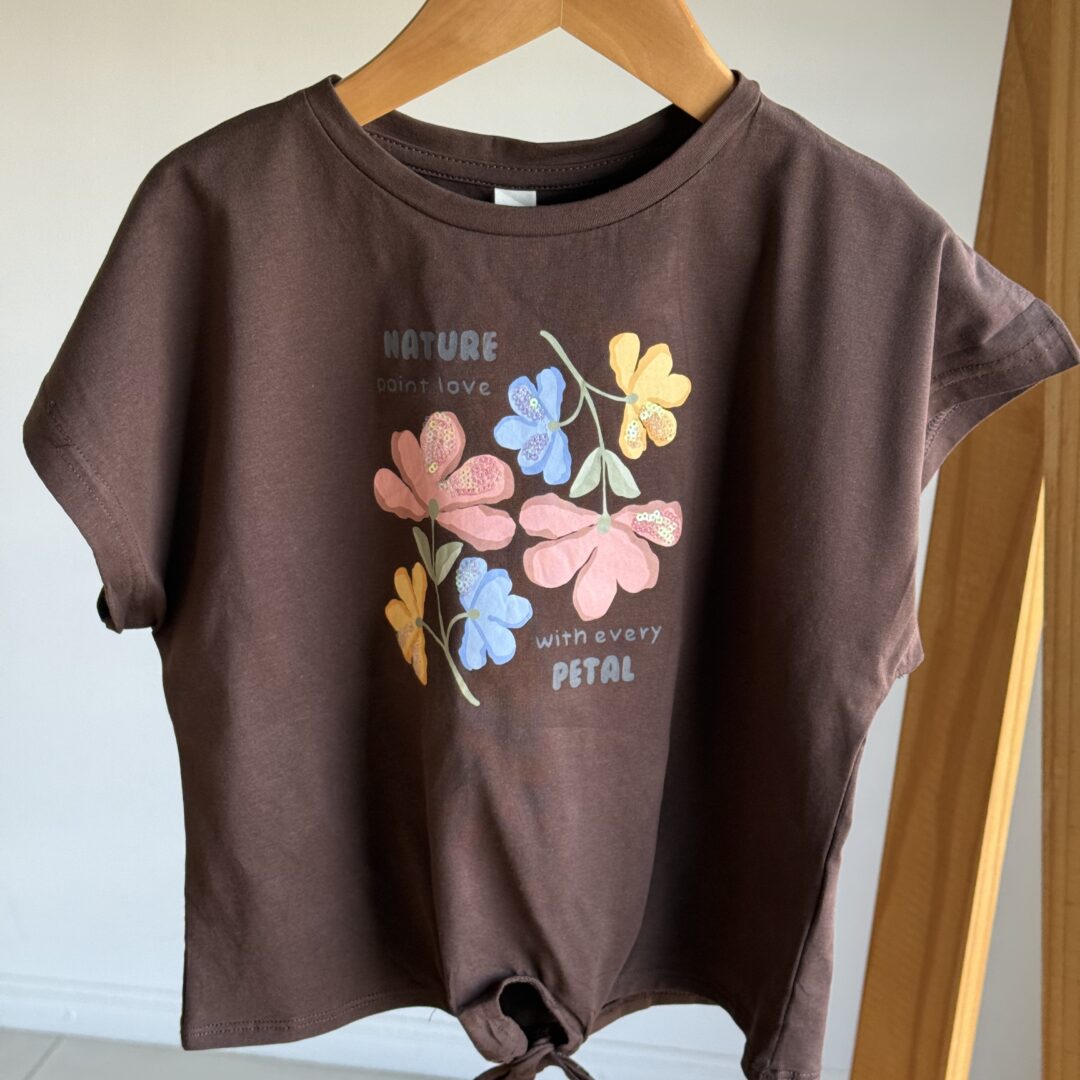 REMERA NATURE CHOCOLATE . LINEA IMPORTADA