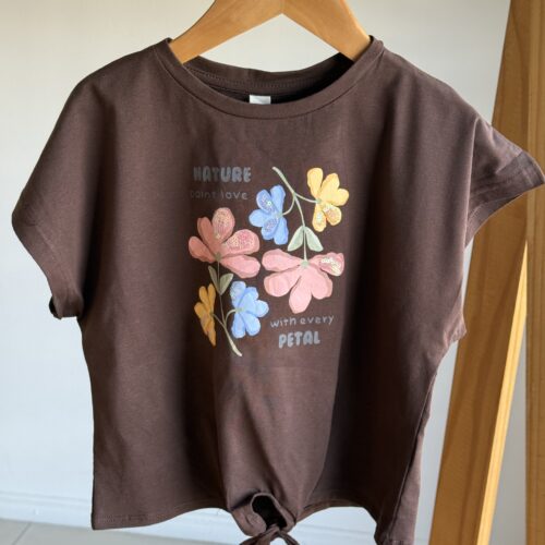 REMERA NATURE CHOCOLATE . LINEA IMPORTADA