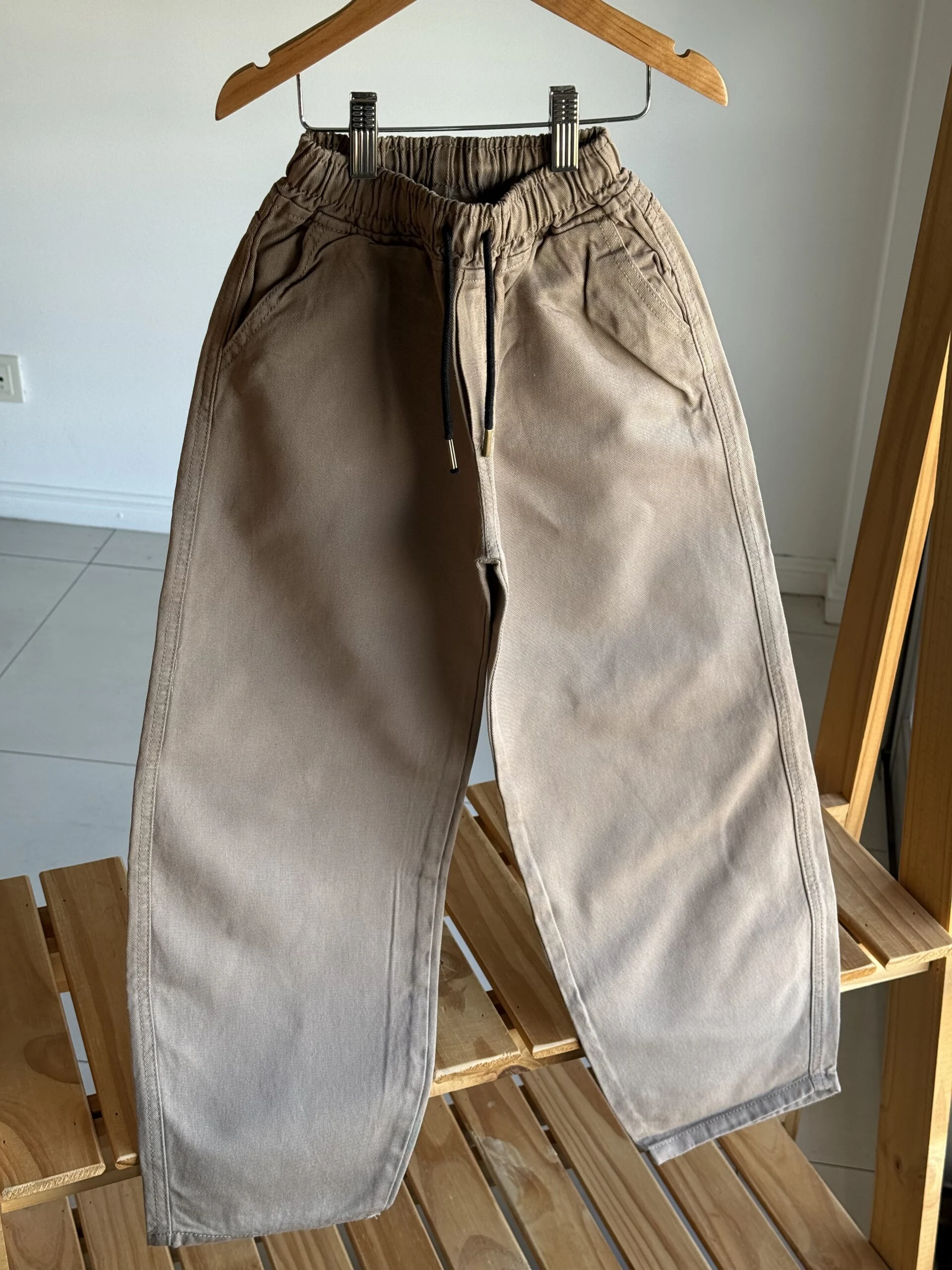 BAGGI GABARDINA MARRON ( OVER )