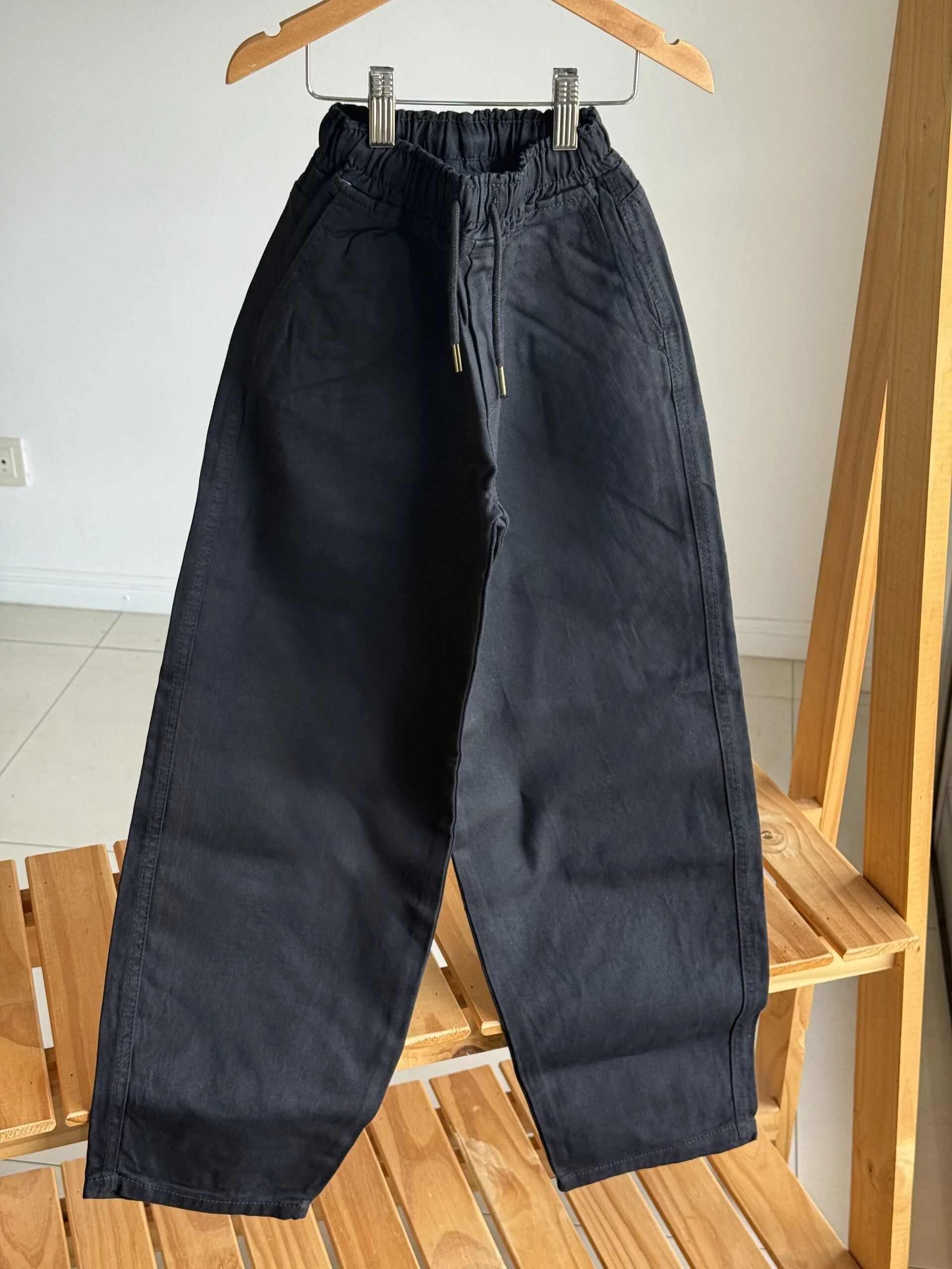BAGGY GABARDINA NEGRO ( OVER )