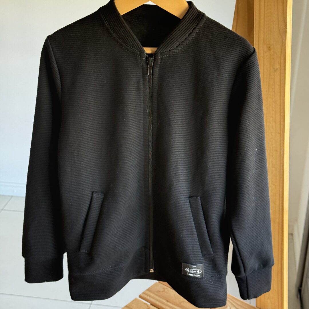 CAMPERA ALGODÓN OTOMAN NEGRA