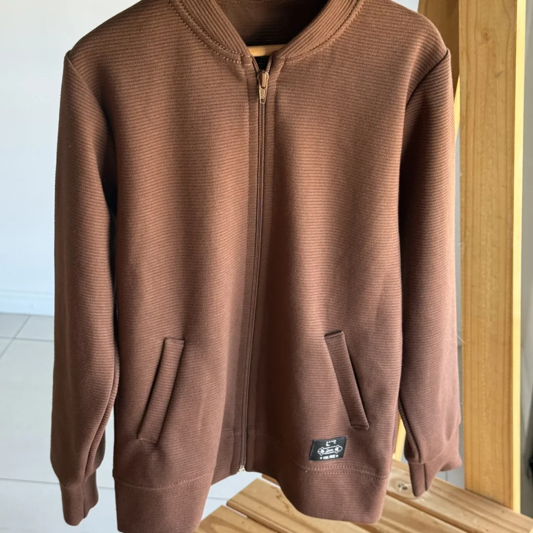 CAMPERA ALGODÓN OTOMAN CHOCOLATE