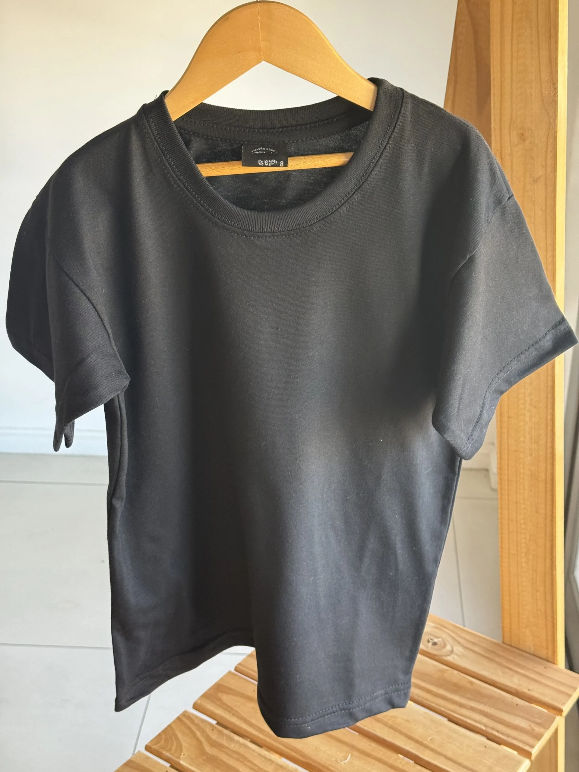 REMERA OVER NEGRA