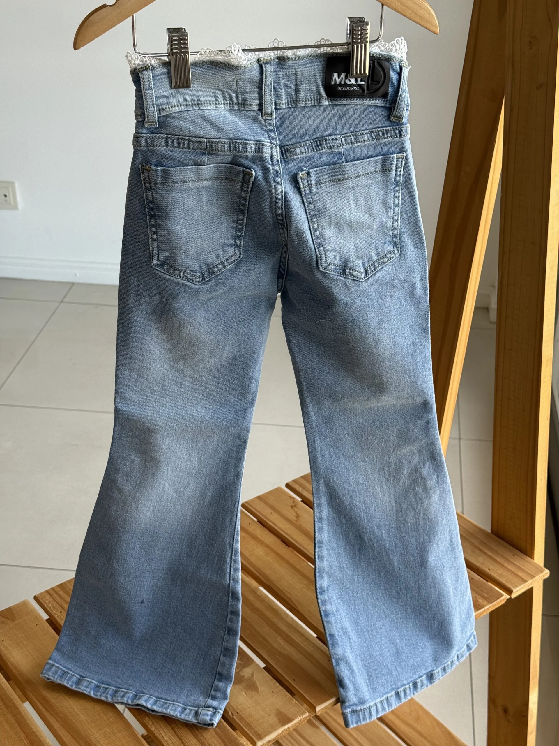 JEAN OXFORD ELASTIZADO PUNTILLA - Imagen 2