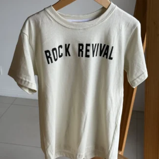REMERA ROCK REVIVAL BEIGE