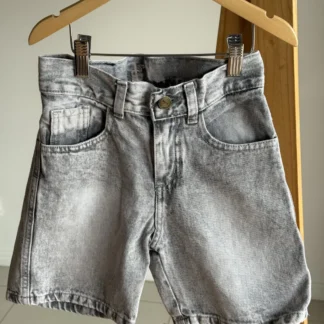 BERMUDAS DENIM GRIS