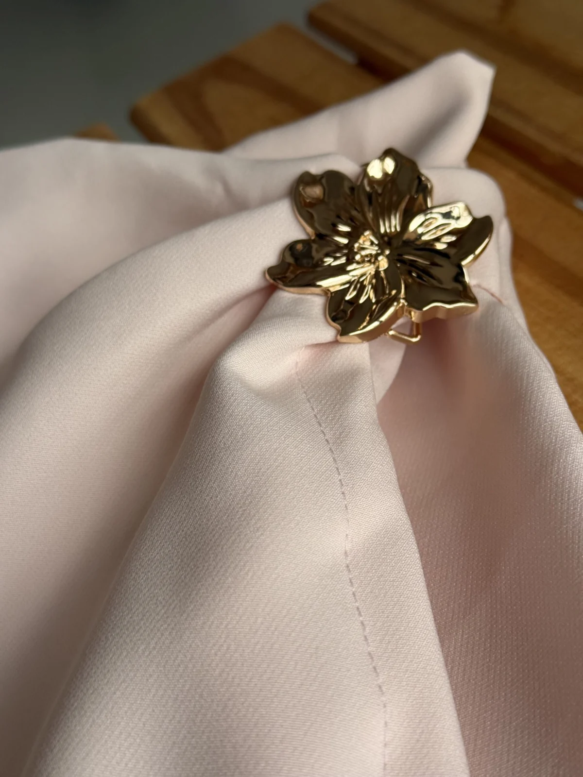 POLLERA SHORT SASTRERA ROSA APLIQUE - Imagen 2