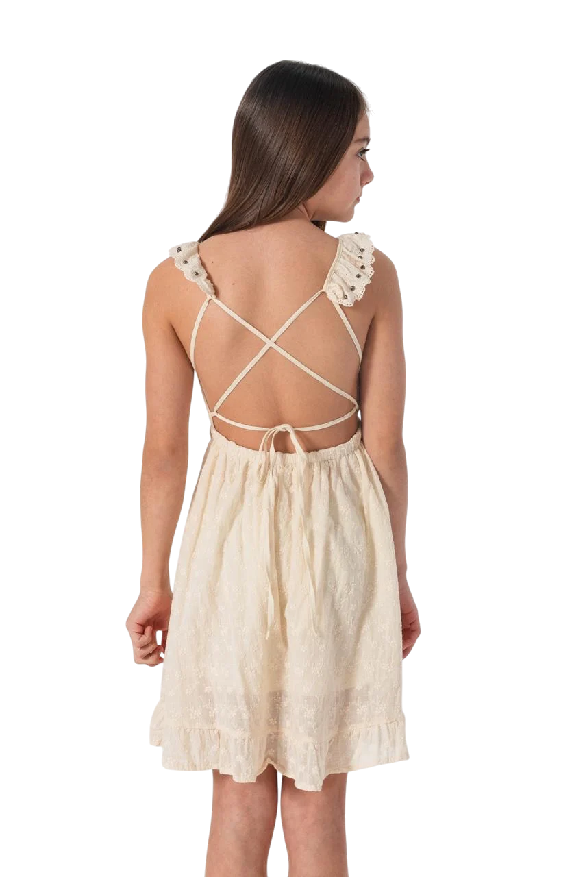 VESTIDO PETRA BEIGE. LÍNEA IMPORTADA - Imagen 4